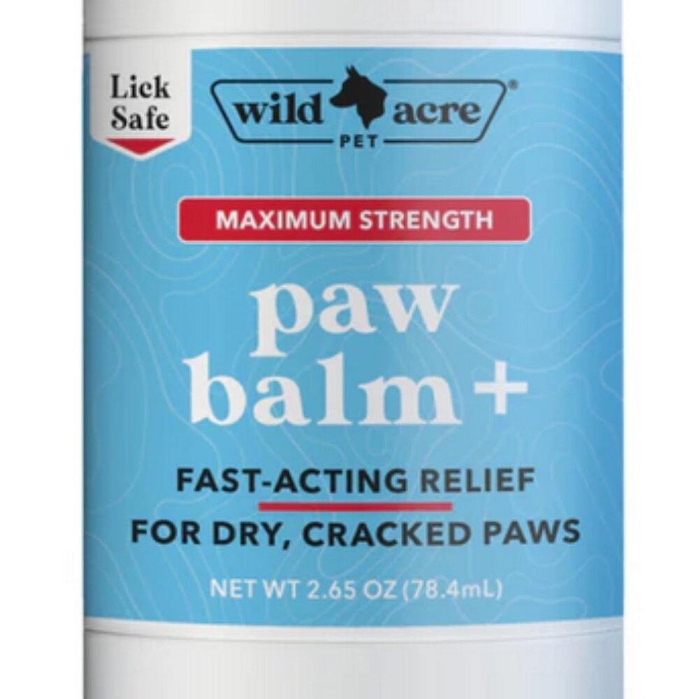 Wild Acre Pet Paw Balm New 2.65oz